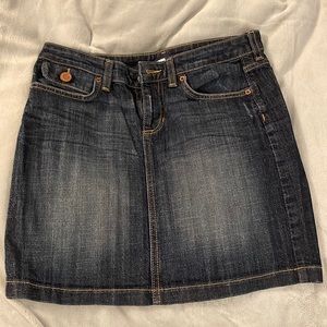 Gap jean skirt (denim)